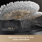 Premium Outdoor Spa Massage LED Wellness Garten Jacuzzi Entspannung – Bild 3