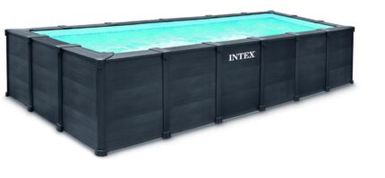 Intex Frame Pool Outdoor Massage LED Wellness Spa Garten Jacuzzi Entspannung