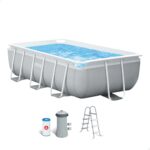Intex Frame Frame Pool Outdoor Massage LED Wellness Spa Garten Jacuzzi Entspannung