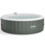 Premium Aufblasbarer Whirlpool 208cm 6 Personen Outdoor Massage LED Wellness Spa Garten Jacuzzi Entspannung – Bild 2