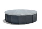 Intex Frame Frame Pool 124cm Outdoor Massage LED Wellness Spa Garten Jacuzzi Entspannung – Bild 3