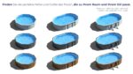 Premium Outdoor Spa 300x120cm Massage LED Wellness Garten Jacuzzi Entspannung – Bild 8