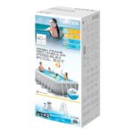 Intex Frame Frame Pool Outdoor Massage LED Wellness Spa Garten Jacuzzi Entspannung – Bild 5