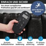 MSpa Starry Aufblasbarer Whirlpool Ø204x70cm 6 Personen Outdoor Massage LED Wellness Garten Jacuzzi Entspannung – Bild 3