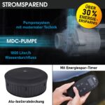 MSpa Bergen Aufblasbarer Whirlpool 224cm 4-8 Personen Outdoor Massage LED Wellness Garten Jacuzzi Entspannung – Bild 8