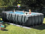 Intex Outdoor Spa 132cm Massage LED Wellness Garten Jacuzzi Entspannung – Bild 3