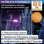 MSpa Oslo Aufblasbarer Whirlpool 180cm 6 Personen Outdoor Massage LED Wellness Garten Jacuzzi Entspannung – Bild 5