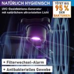 MSpa Bergen Aufblasbarer Whirlpool 224cm 4-8 Personen Outdoor Massage LED Wellness Garten Jacuzzi Entspannung – Bild 4