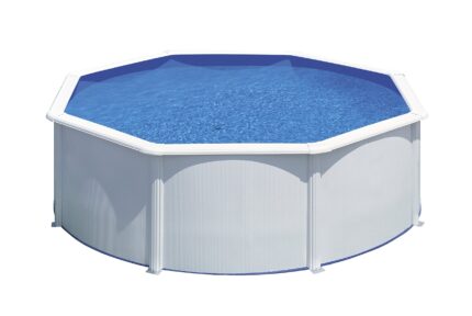 Premium Outdoor Spa 350x120cm Massage LED Wellness Garten Jacuzzi Entspannung