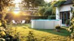 Premium Outdoor Spa 350x120cm Massage LED Wellness Garten Jacuzzi Entspannung – Bild 9