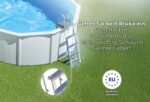 Premium Outdoor Spa 350x120cm Massage LED Wellness Garten Jacuzzi Entspannung – Bild 7