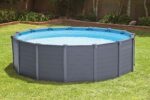 Intex Frame Frame Pool 124cm Outdoor Massage LED Wellness Spa Garten Jacuzzi Entspannung – Bild 6