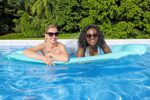 Premium Frame Frame Pool 132cm Outdoor Massage LED Wellness Spa Garten Jacuzzi Entspannung – Bild 7