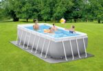 Intex Frame Frame Pool Outdoor Massage LED Wellness Spa Garten Jacuzzi Entspannung – Bild 4
