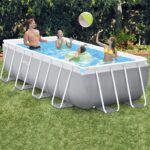 Intex Frame Frame Pool Outdoor Massage LED Wellness Spa Garten Jacuzzi Entspannung – Bild 2