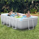 Intex Frame Frame Pool Outdoor Massage LED Wellness Spa Garten Jacuzzi Entspannung – Bild 2